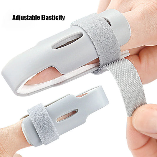 One Piece Finger Fixed Splint Fixed Support Device,Five Finger Fixed Splint Trainer,Finger Sleeve Peaceful Pleasures Health and Wellness