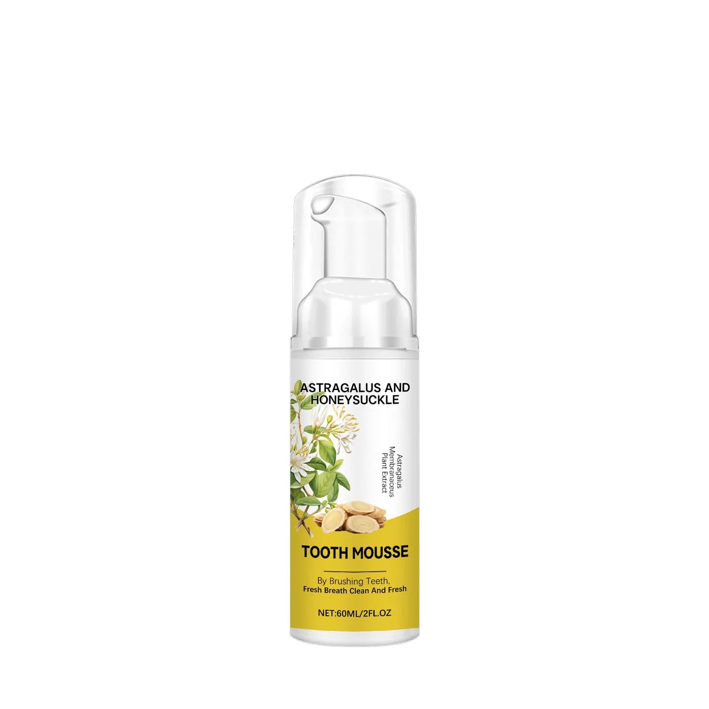Astragalus Teeth Cleaning Mousse – Whitening Foam Toothpaste
