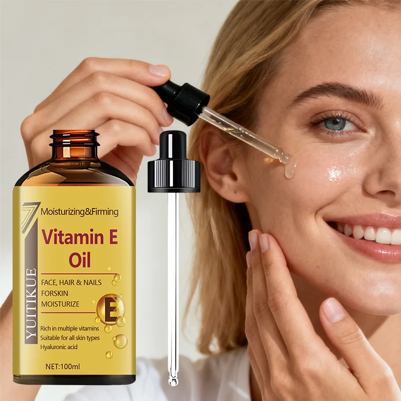 YUTIKUE 100ml Vitamin E Oil | Face, Hair & Nail Moisturizer Vitamin E Face Oil Peaceful Pleasures Health and Wellness Default Title