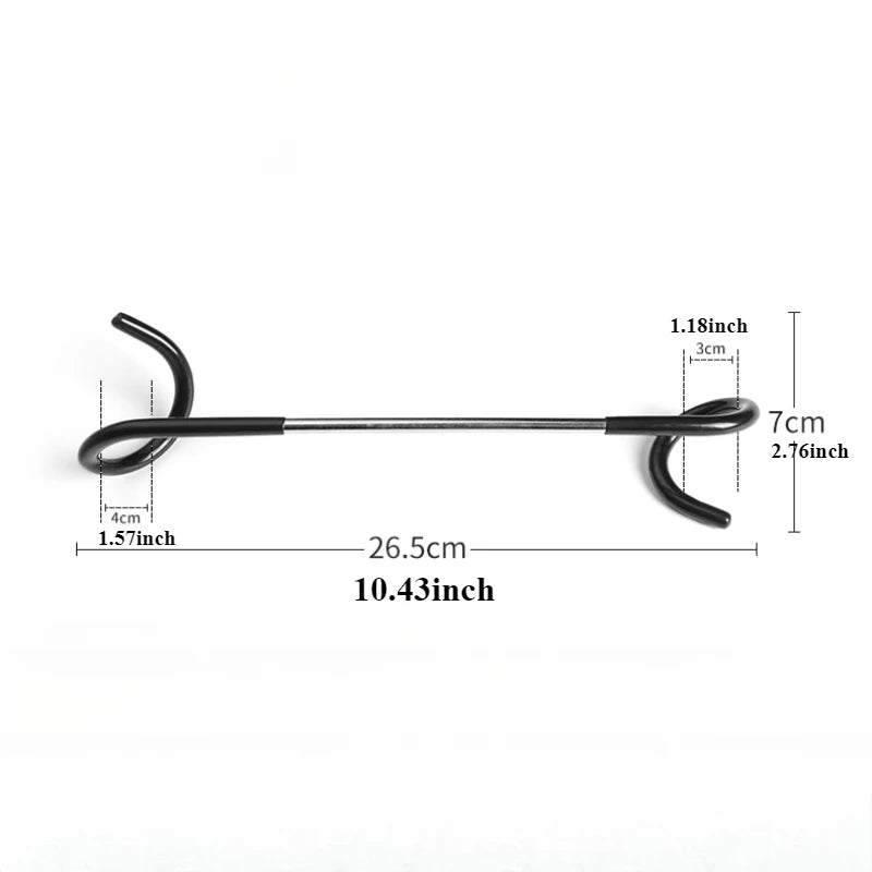 Portable Camping Lantern Hook – Multifunctional Light Hanger Camping Lantern Hook Peaceful Pleasures Health and Wellness