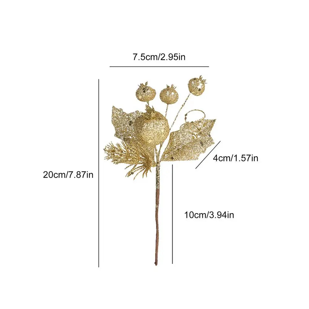 Faux Pine Branches | Artificial Christmas Stems for Holiday Decor