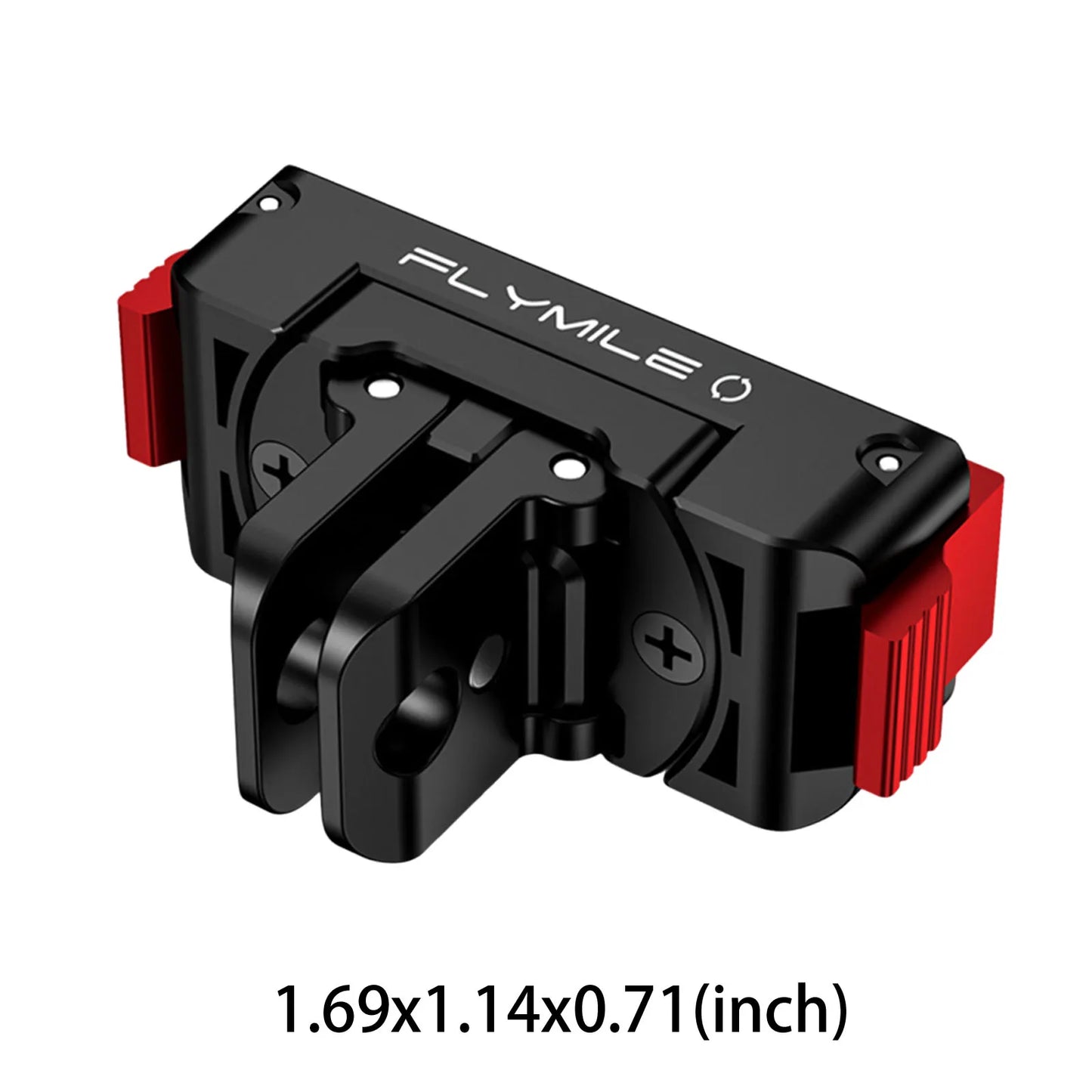 Magnetic Extension Base Bracket with 1/4 Screw Hole Adapter Base Mount 360° Rotation for DJI OSMO Nano and Action 6 Peaceful Pleasures Health and Wellness