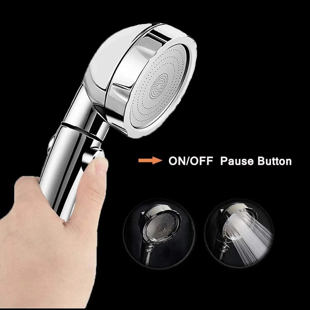 3-Mode High Pressure Handheld Shower Head | Water Saving