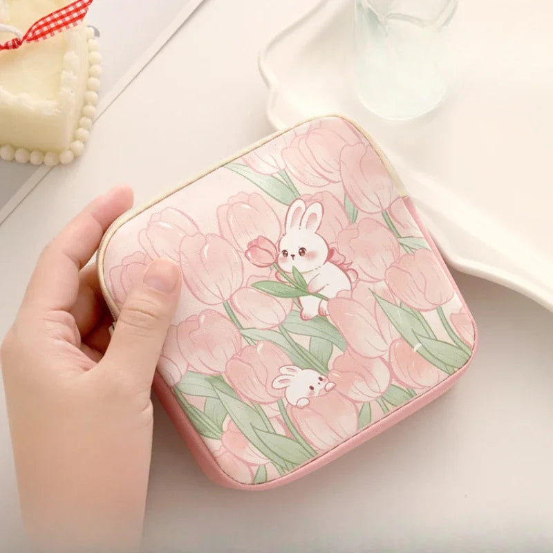 Portable Period Bag | Menstrual Cup & Tampon Storage Pouch Feminine Care Pouch Peaceful Pleasures Health and Wellness 6