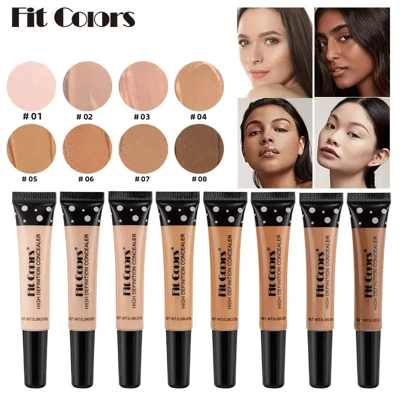 Fit Colors Full Coverage Concealer Stick – Waterproof, 8 Shades