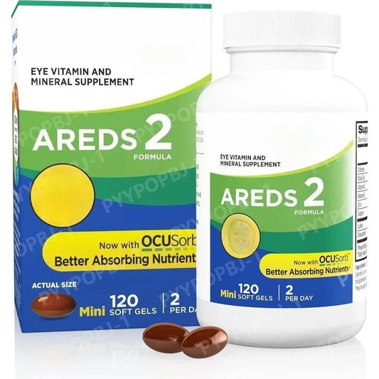 PreserVision AREDS 2 Eye Vitamins – Lutein & Zeaxanthin Eye Health Supplement Peaceful Pleasures Health and Wellness 1botlle 120capsules