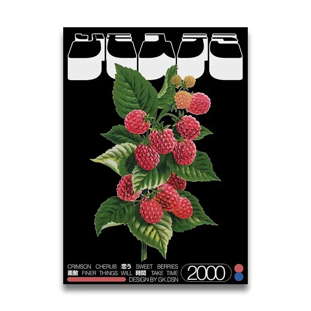 Okinawa Sakura Cherry Blossom Canvas Wall Art Print | Unframed