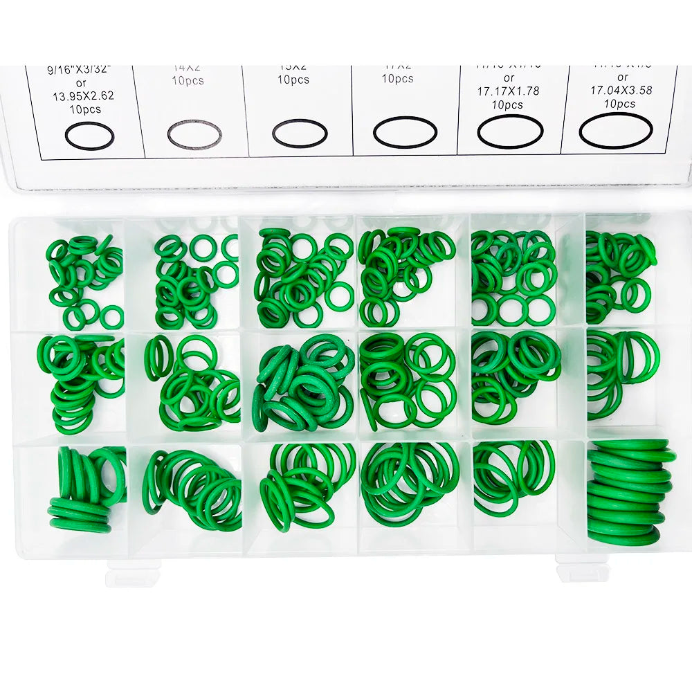 O-Rings Kit Nitrile Rubber Oring Assortment with 4 Hook Set for Various Car Auto Vehicle Repair Plumbing Pressure Washer Air Peaceful Pleasures Health and Wellness