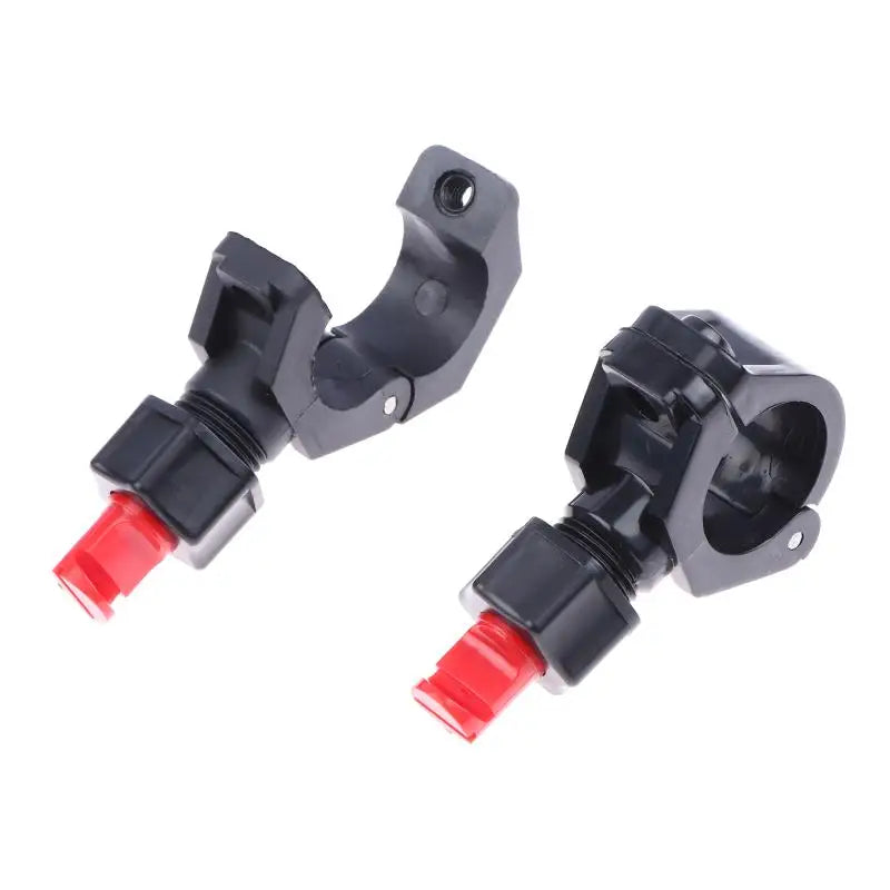 Quick Release Flat Fan Spray Nozzle – Wide Angle Wash Clamp