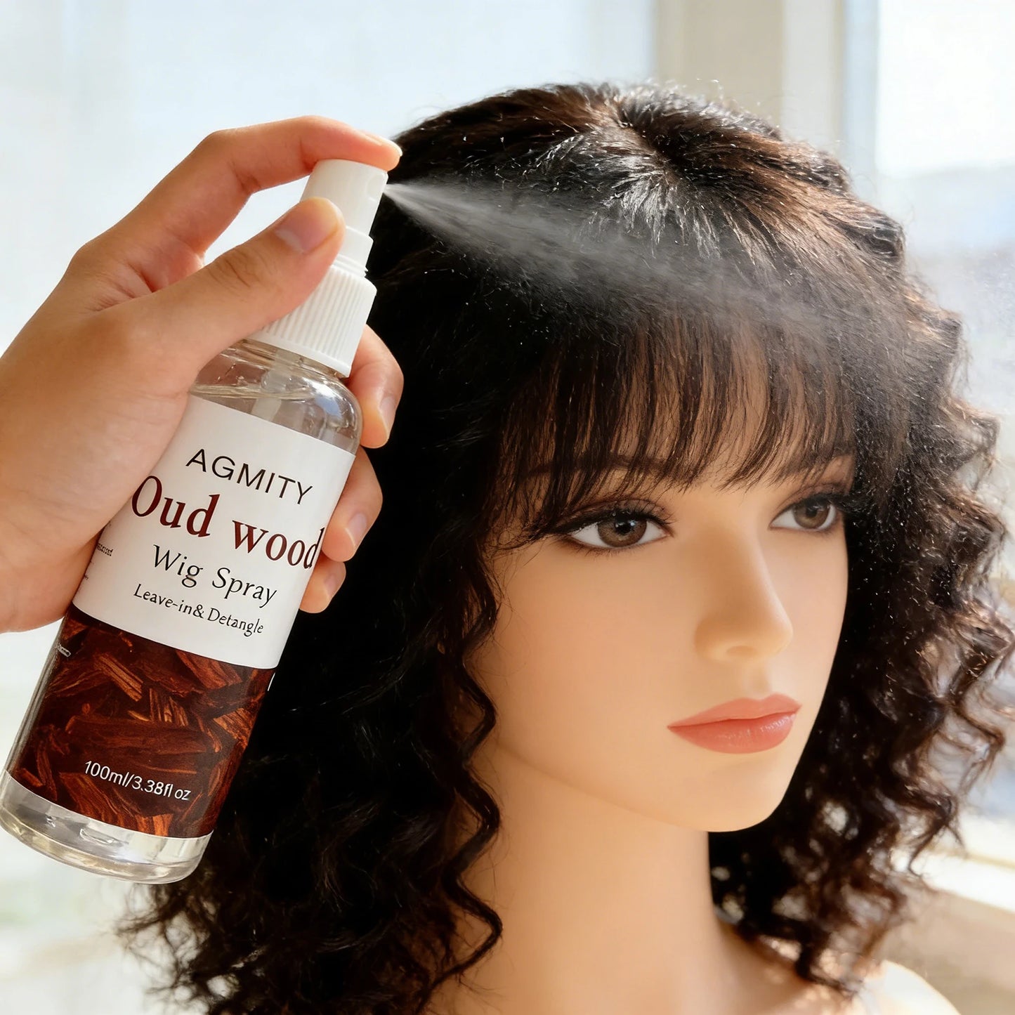 Oud Rose Wig Leave-In Conditioner Spray | Anti-Frizz & Moisturizing