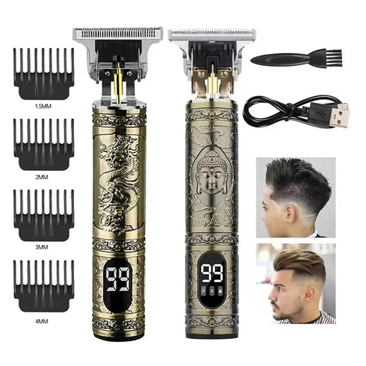 T9 Professional Rechargeable Hair Clipper & Trimmer for Men Hair Clipper Trimmer Peaceful Pleasures Health and Wellness