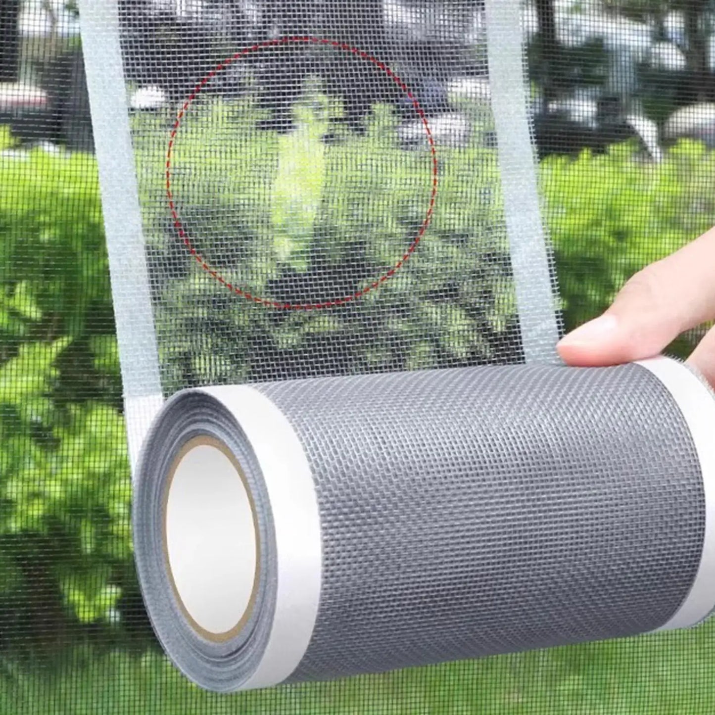 Screen Repair Tape Roll | Strong Adhesive Mesh 7cm & 12cm