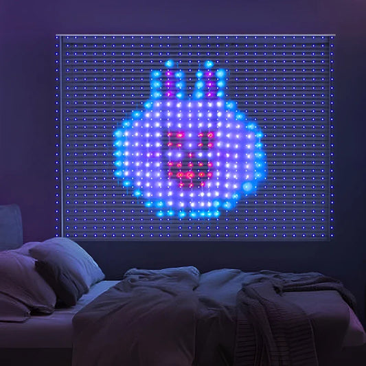 RGB Smart Curtain Fairy Lights | 400 LEDs, App Control, IP65