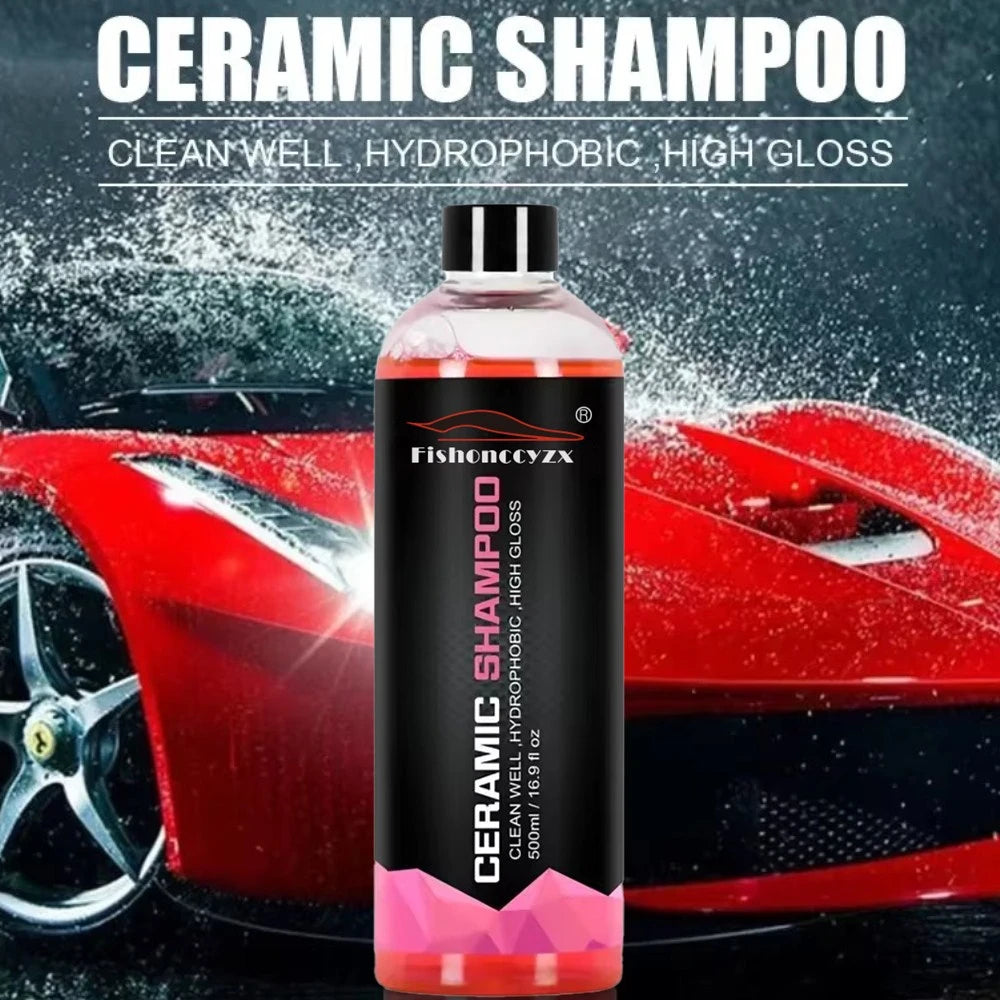 Car Washing Liquid Details Concentrated Crystal Plating Ceramic Repellent Nano Glass Polishing Plated Crystal Liquid Coating Peaceful Pleasures Health and Wellness