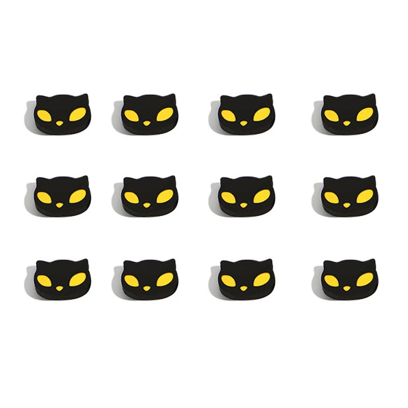 12-Pack Halloween Cartoon Erasers for Kids – Pumpkin Ghost Bat