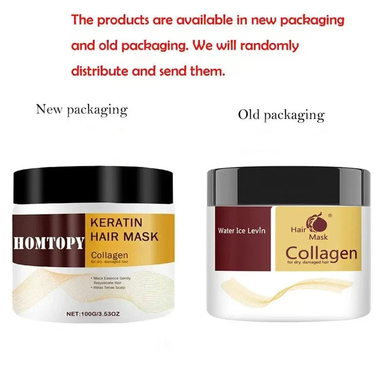 Collagen & Argan Oil Hair Mask – Deep Repair Conditioner 100g