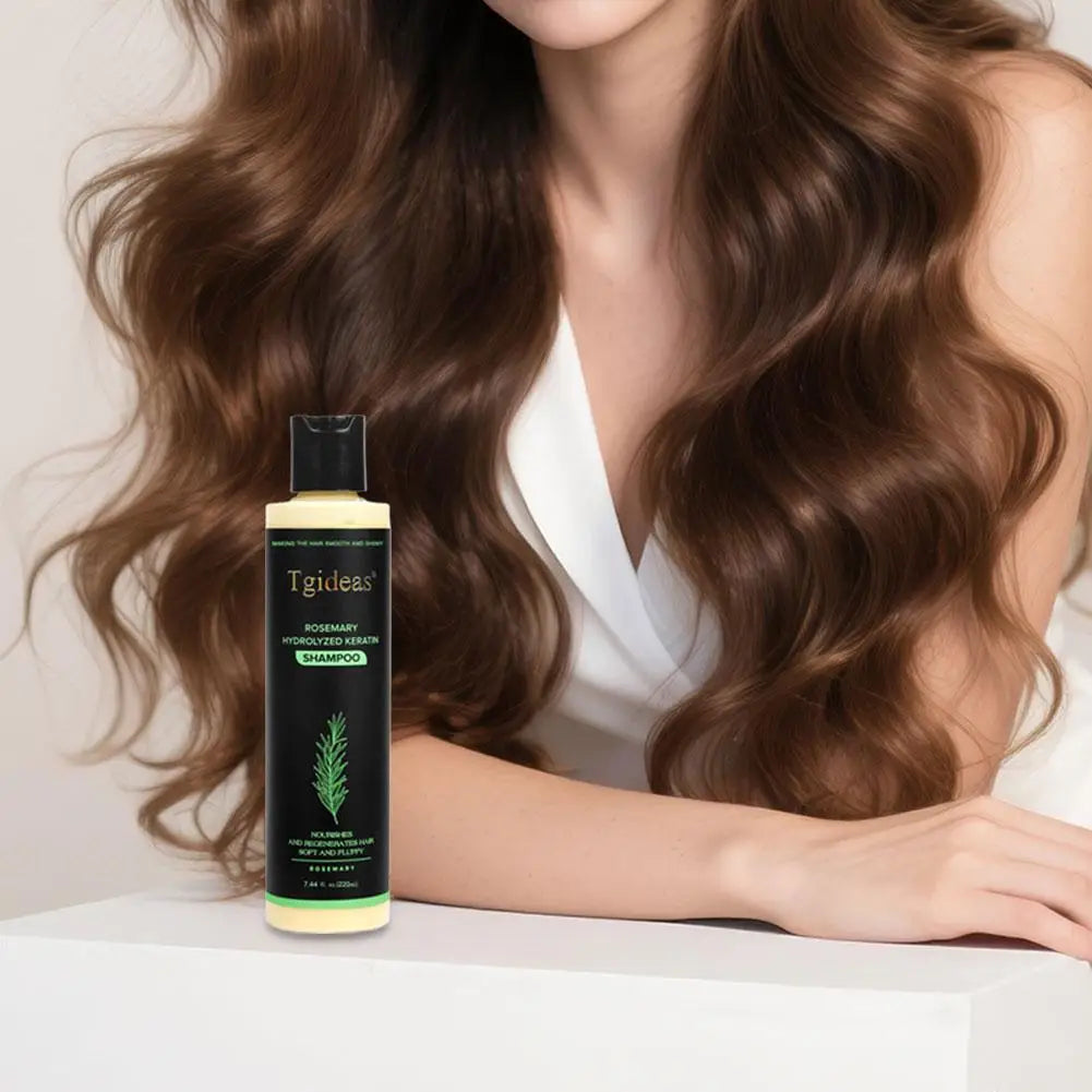 Rosemary Hair Growth Shampoo Organic Rosemary Oil Deeply Nourish Hair Follicles Promote Scalp Blood Circulation Reduce Hair Loss Peaceful Pleasures Health and Wellness