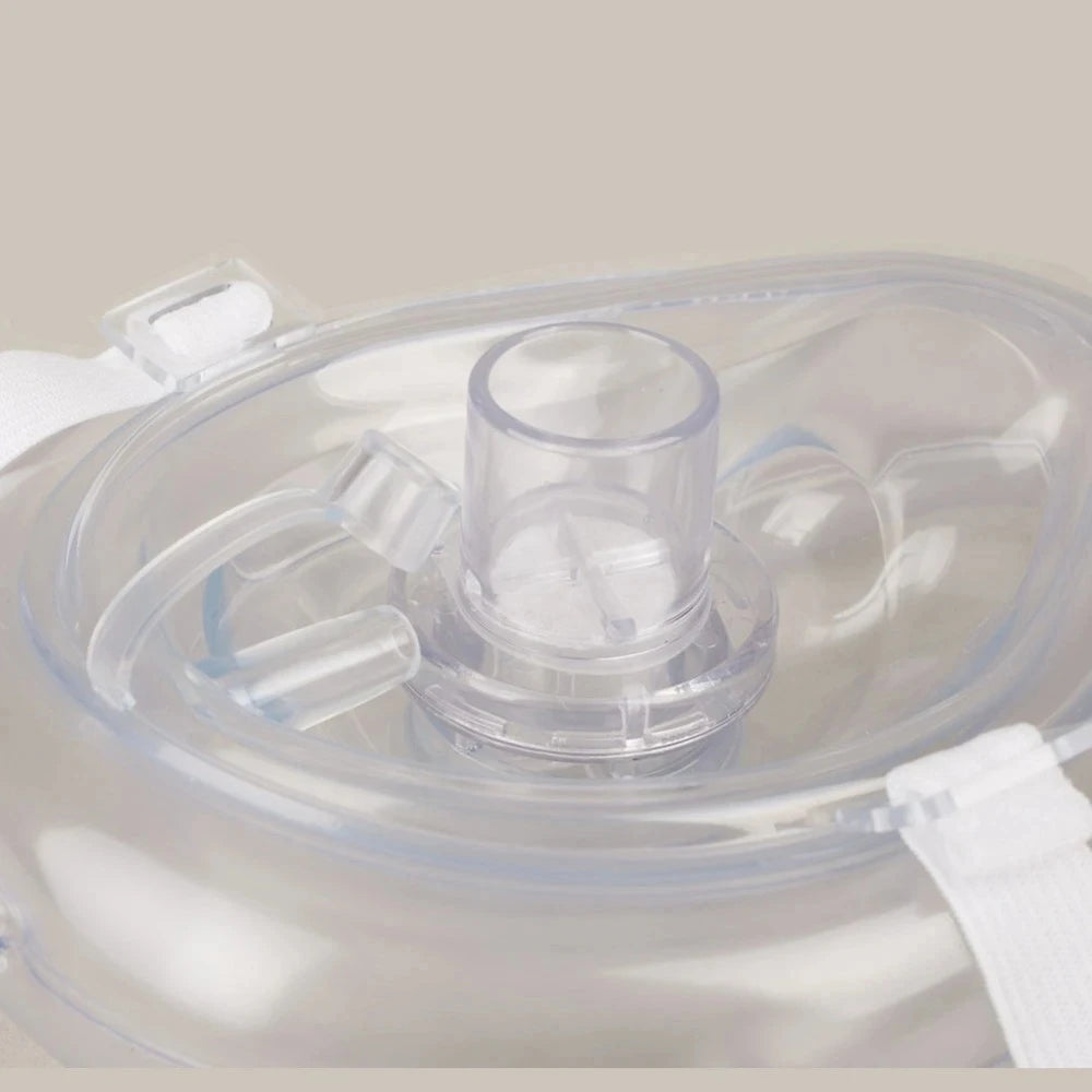 Professional First Aid CPR Breathing Mask Protect Rescuers Artificial Respiration Reuseable With One-way Valve Tools Peaceful Pleasures Health and Wellness