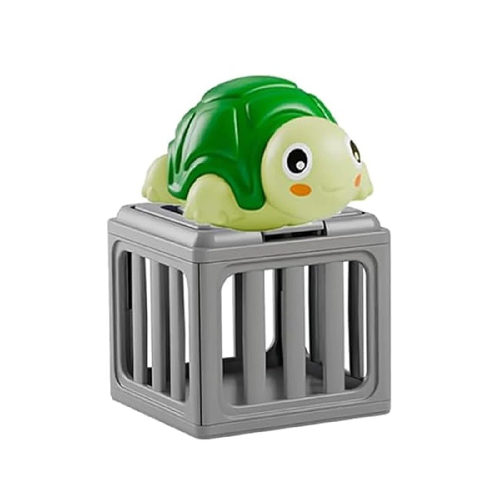 Toddler Pool Diving Toy Set PVC Soft Vinyl Sea Animal Figures With Cage Interactive Swimming Training Gift For Children Peaceful Pleasures Health and Wellness b