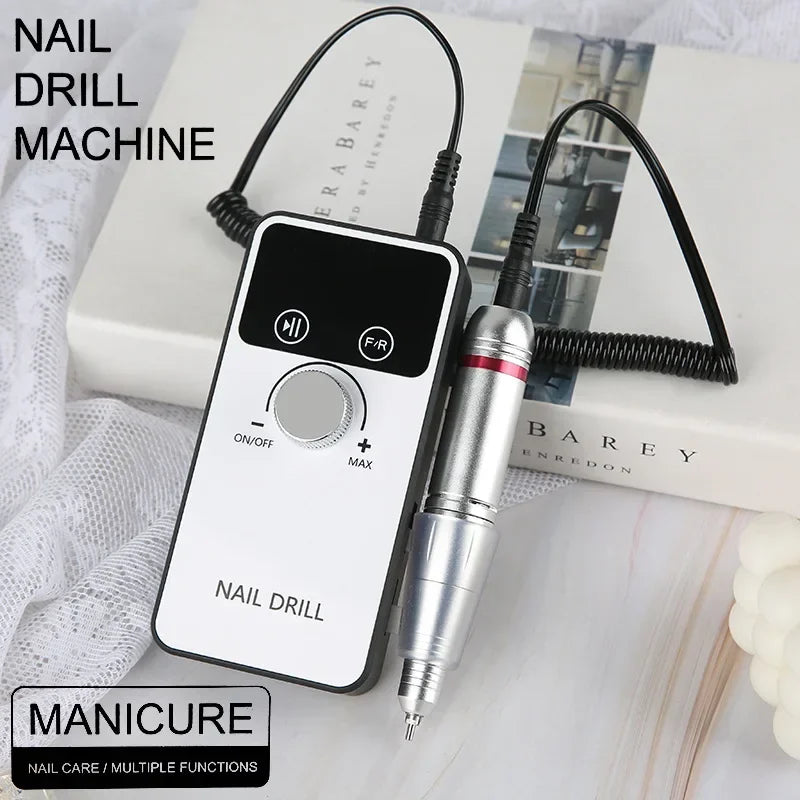 45000 RPM Rechargeable Electric Nail Drill Machine – Low Noise
