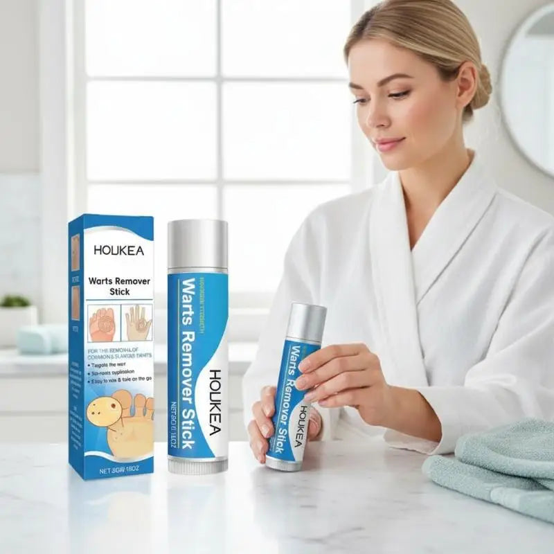 Houkea Foot Care Stick: Gentle cleansing, nourishing the skin of hands and feet, making them smooth and tender, daily care. Peaceful Pleasures Health and Wellness