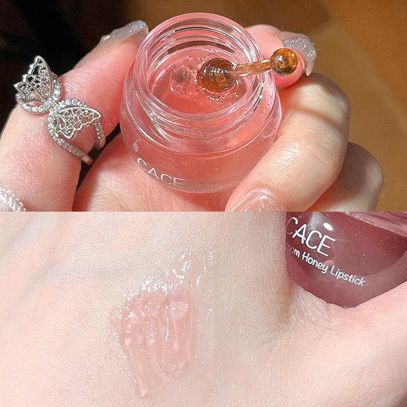 CACE Cherry Honey Lip Oil – Clear Moisturizing Lip Gloss