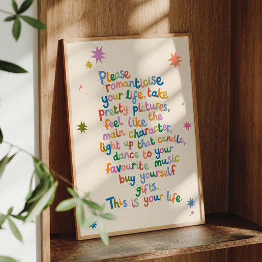Modern Minimalist Encouraging Words Canvas Wall Art Print Canvas Wall Art Peaceful Pleasures Health and Wellness G4811 30x40cm Wood Framed