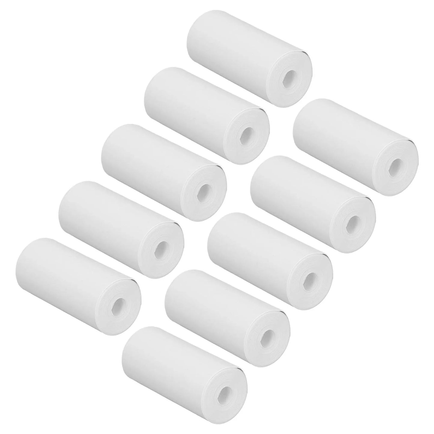 Thermal Printing Rolls Thick 2.24x0.98in Proper Size Printable Paper Rolls Paper Widely Used White Printable for Labels Peaceful Pleasures Health and Wellness