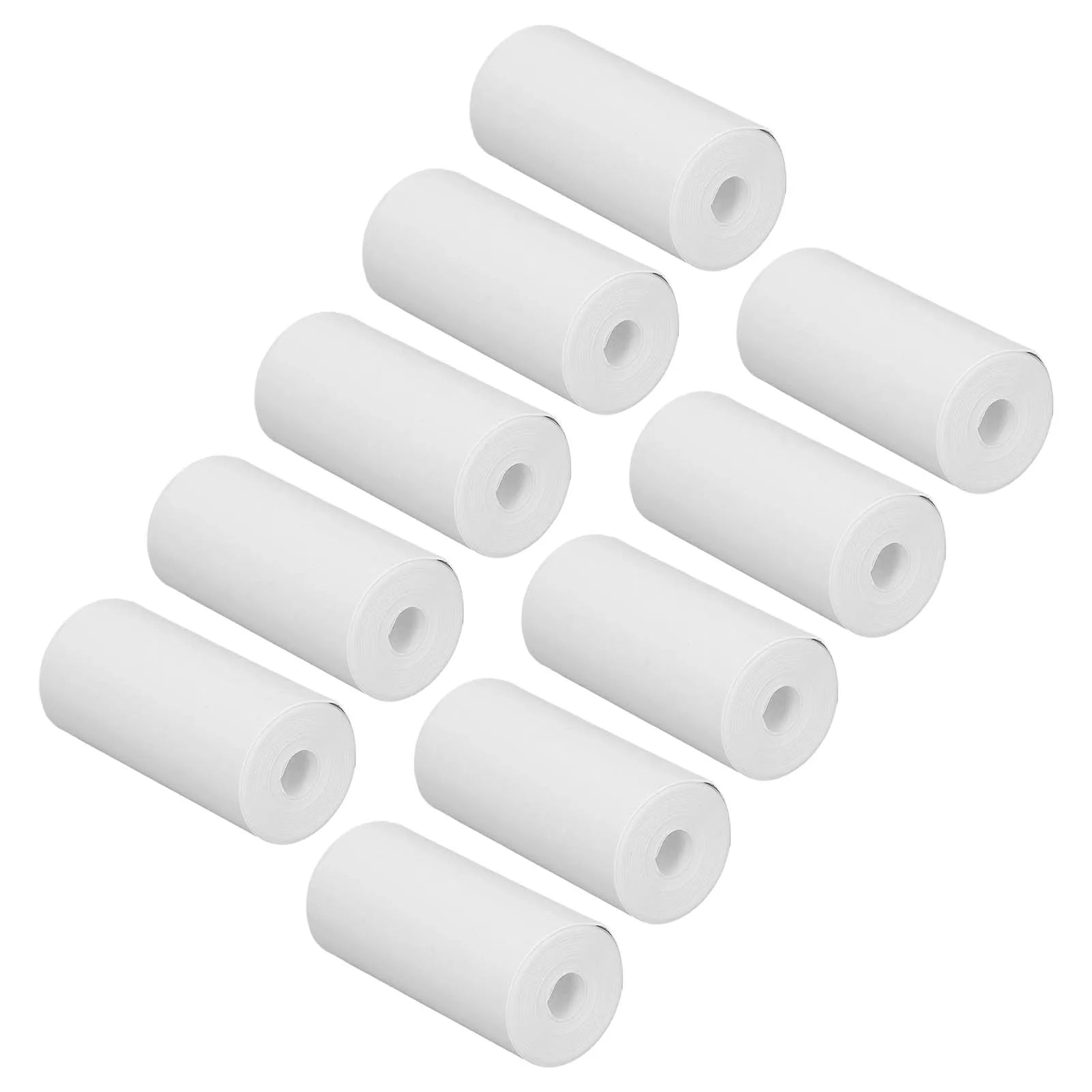 Thermal Printing Rolls Thick 2.24x0.98in Proper Size Printable Paper Rolls Paper Widely Used White Printable for Labels Peaceful Pleasures Health and Wellness
