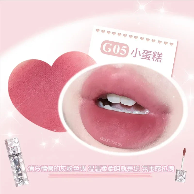 Gogotales Ice Cube Lip Glaze – Moisturizing Soft Mist Lip Color