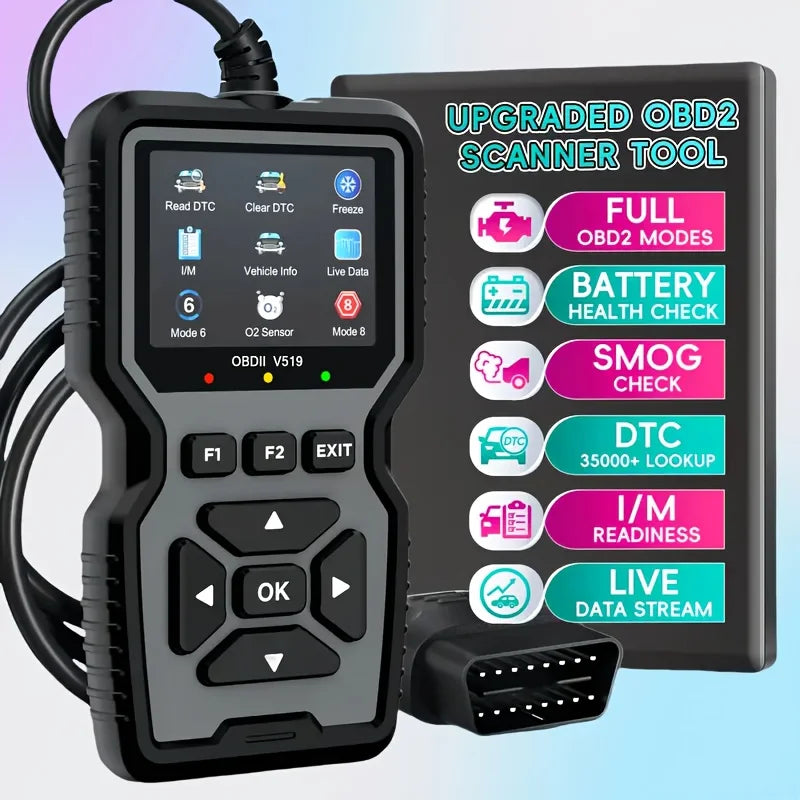 OBD2 Scanner – Engine Fault Code Reader & Reset Tool (1996+) Peaceful Pleasures Health and Wellness
