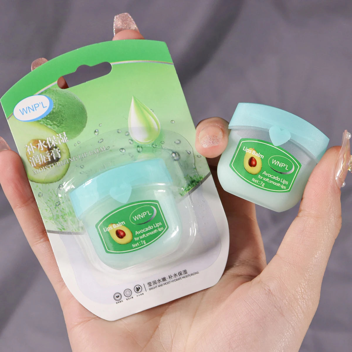 1pcs Moisturizing Lip Balm Set Moisturizing Base Natural Plant Base Moisturizing Crack Lip Care Jelly Moisturizer Peaceful Pleasures Health and Wellness 05