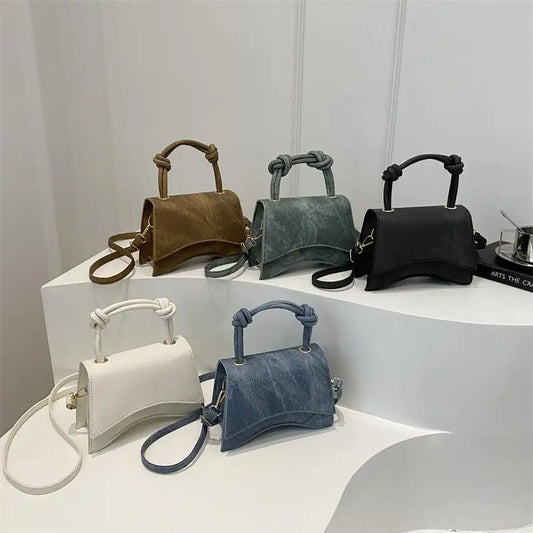 Women's Small Square Crossbody Shoulder Bag – PU Leather Crossbody Shoulder Bag Oasis Select