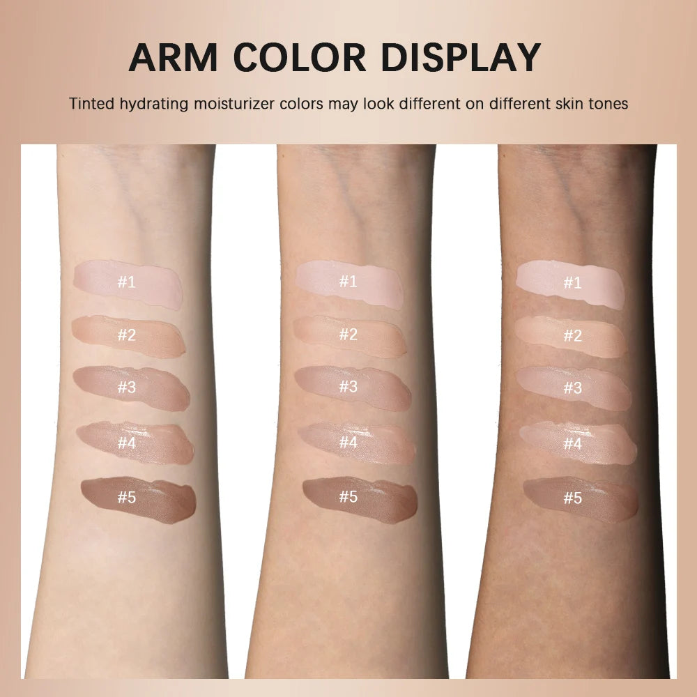 Strong Coverage Tinted Hydrator Cream Lightweight Concealer Even Skin Tone Semi-matte Finish Natural Moisturizes Face Cosmetics Peaceful Pleasures Health and Wellness