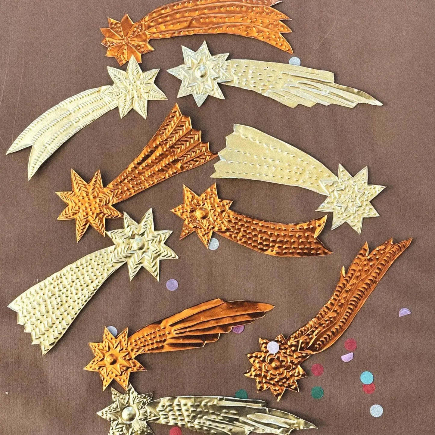 DIY Foil Embossing Ornament Kit - Celestial Comet Templates, Magic Space Tracing Set for Craft Decorations & Gifts Peaceful Pleasures Health and Wellness