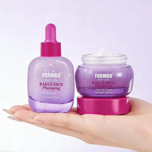 Bakuchiol Plumping Capsule Cream | Lifting & Firming Korean Skincare Plumping Face Cream Peaceful Pleasures Health and Wellness