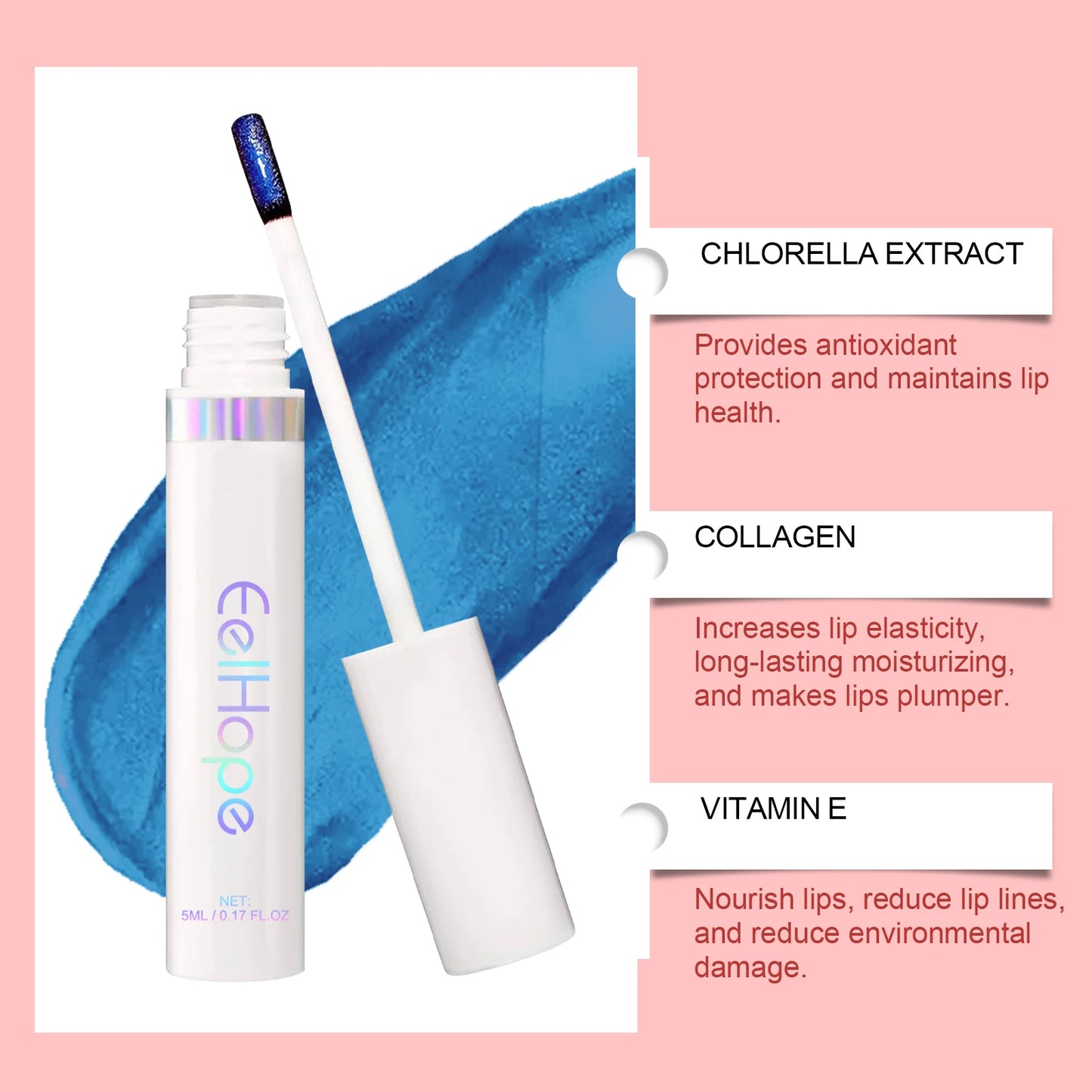 Tearable Matte Lip Tint Glaze – Waterproof Long-Lasting Color