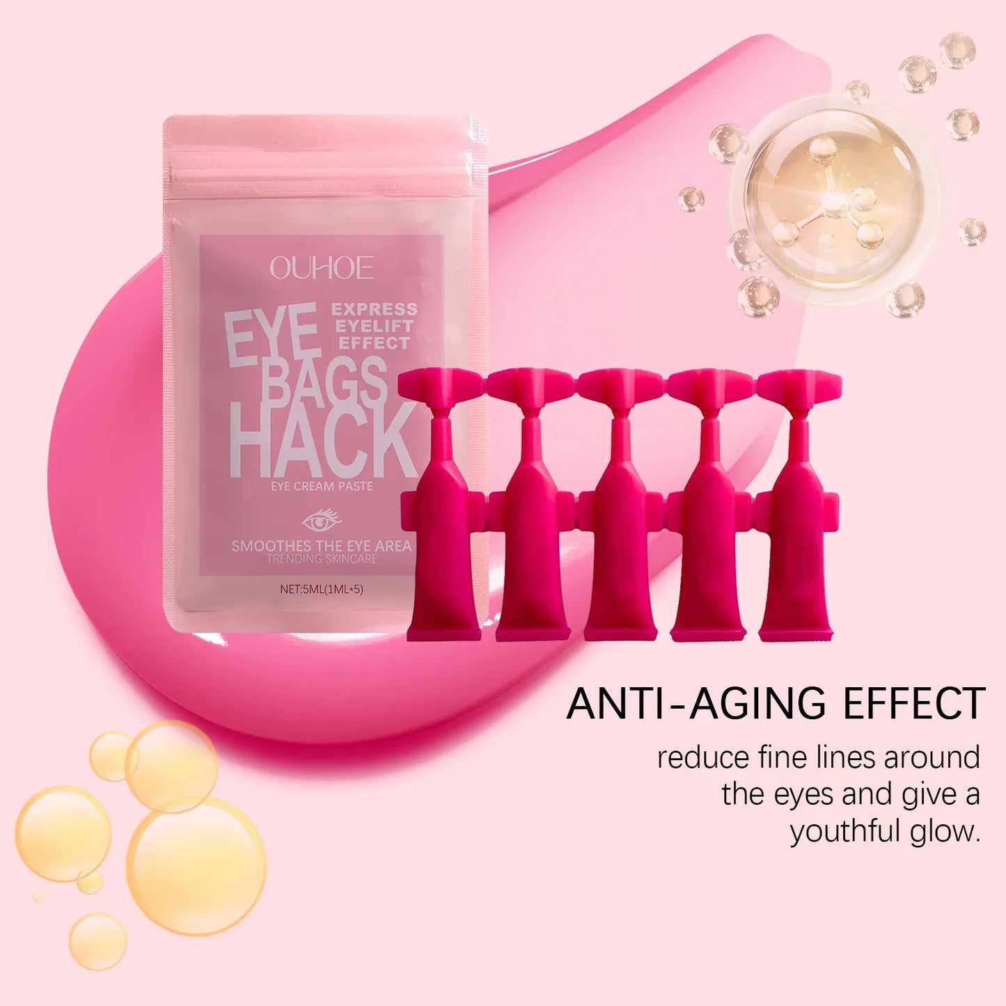 Ouhoe Anti-Wrinkle Eye Cream – Firming & Hydrating 5ml