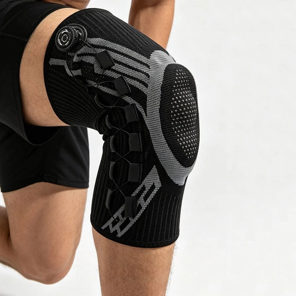 Knee Brace for Men Women,Knob Style Sports Knee Pads,Outdoor Hiking and Mountain Climbing/Post-Surgery Rehabilitation Training Peaceful Pleasures Health and Wellness