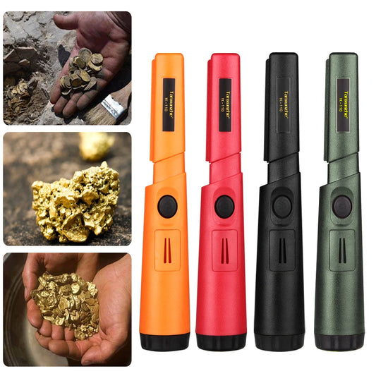 TC-110 Handheld Metal Detector Positioning Rod With Anti-scratch Protection Cover Metal Pinpointing IP68 Waterproof Peaceful Pleasures Health and Wellness