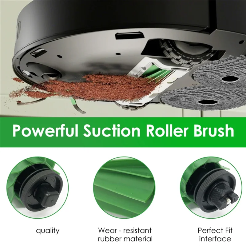 A36T-For Irobot Roomba Plus 405 Combo Vacuum Attachment Main Side Brush Filters Mop Pad Dust Bag Peaceful Pleasures Health and Wellness