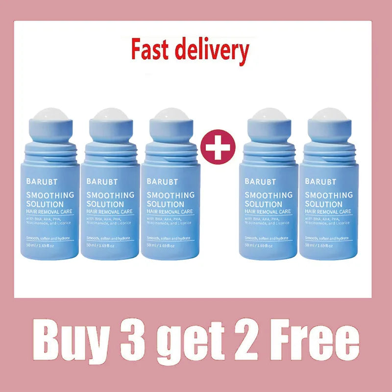 Hair Removal Soothing Essence Moisturizer Gentle Repair Lasting Refresh Deep Nourishing Lubricat Skin Rejuvenation Rolleressence Peaceful Pleasures Health and Wellness 5PC
