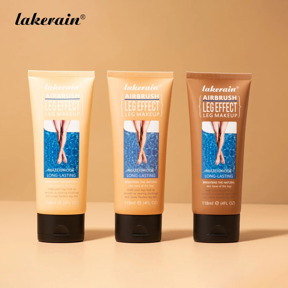 116ml Leg Makeup Waterproof Long Lasting Body Foundation Even Skin Tone Medium Bronze Tanning Cream Anti-Transfer Peaceful Pleasures Health and Wellness