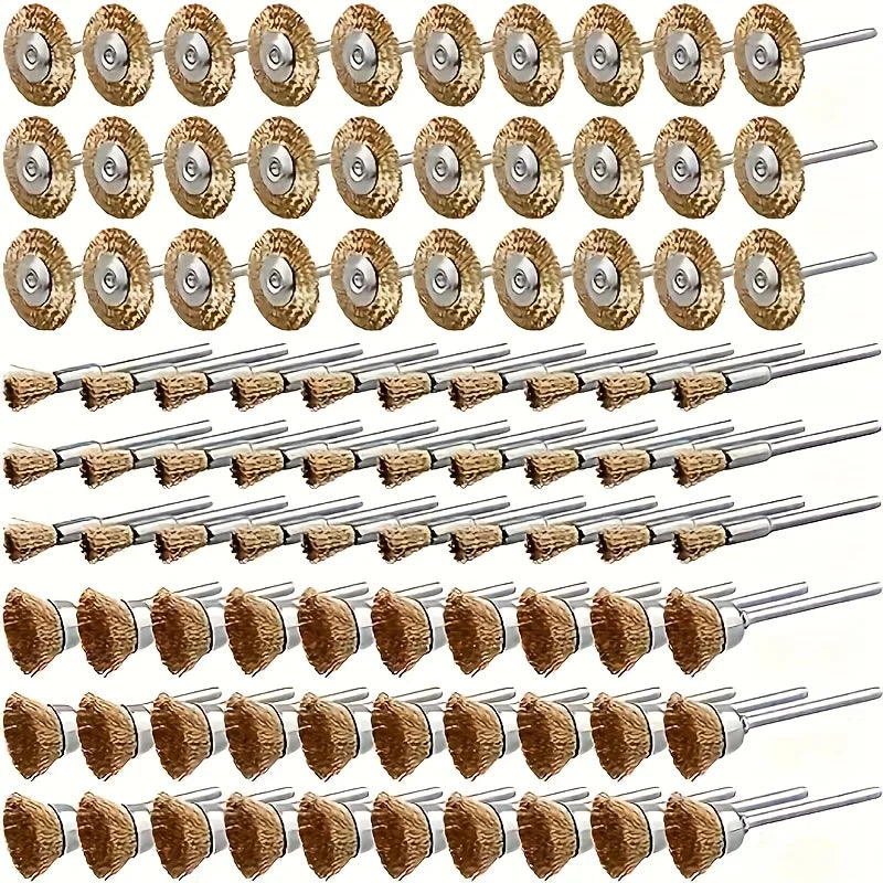 Steel Copper Wire Brushes Efficient Polishing Rust Removal Deburring
