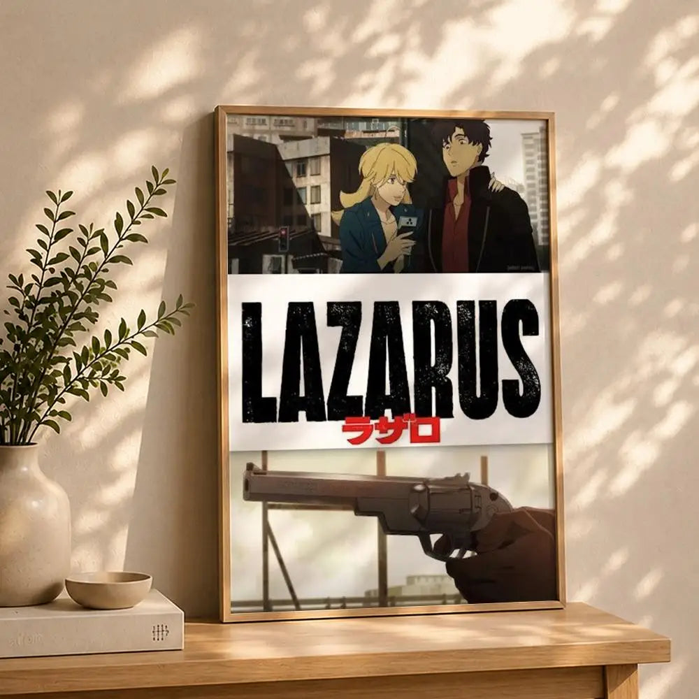 Game Lazarus HD Waterproof Self-Adhesive Wall Art Poster Gaming Wall Poster Peaceful Pleasures Health and Wellness White10 50X70cmNoframe