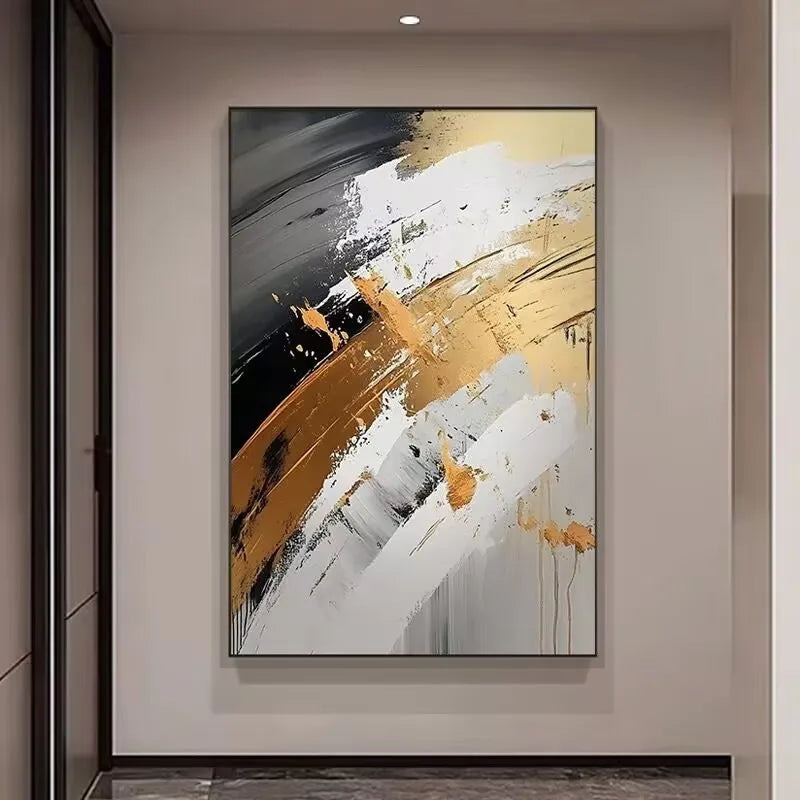100% Pure Hand Painted Canvas Oil Painting For Home Wall Decor Thick Texture Hanging Picture Mural For Living Room Bedroom Sofa Peaceful Pleasures Health and Wellness
