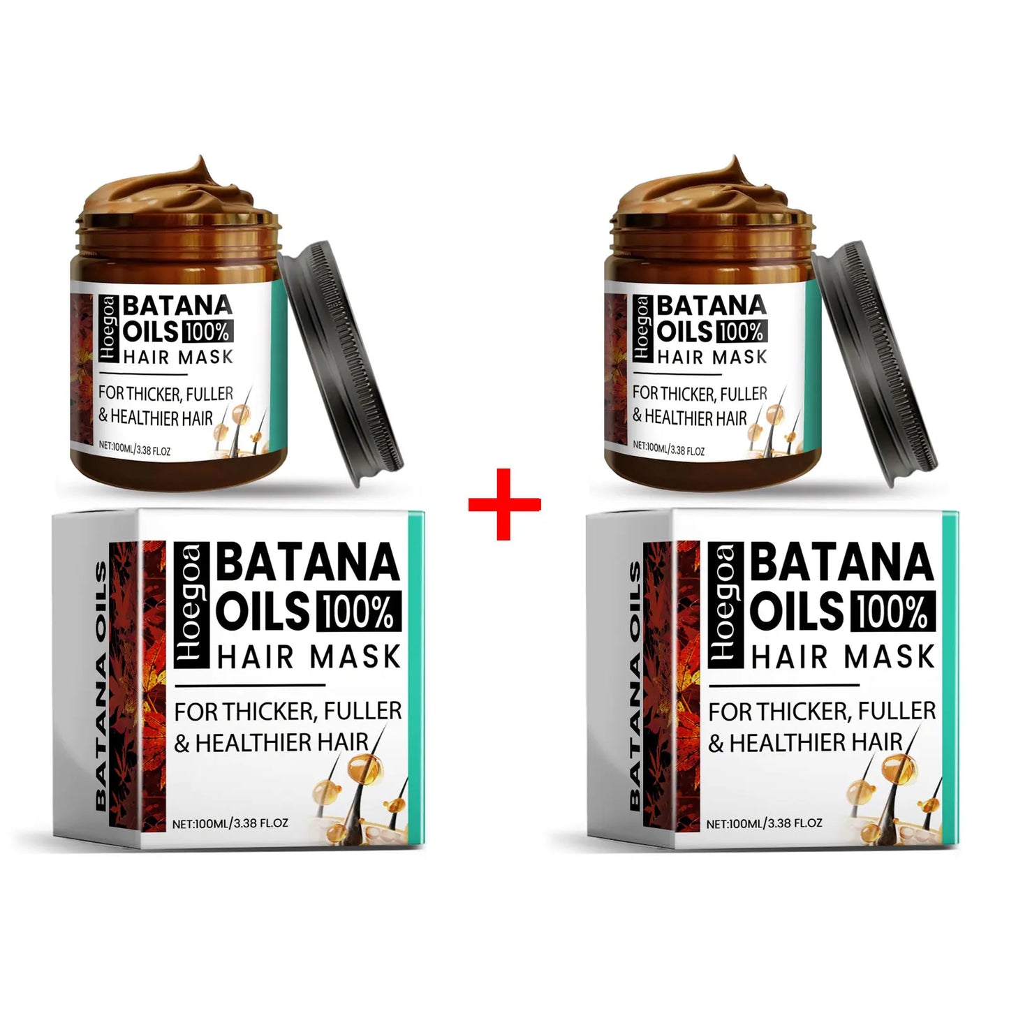 HOEGOA Batana Oil Hair Mask – Growth & Anti-Breakage Treatment