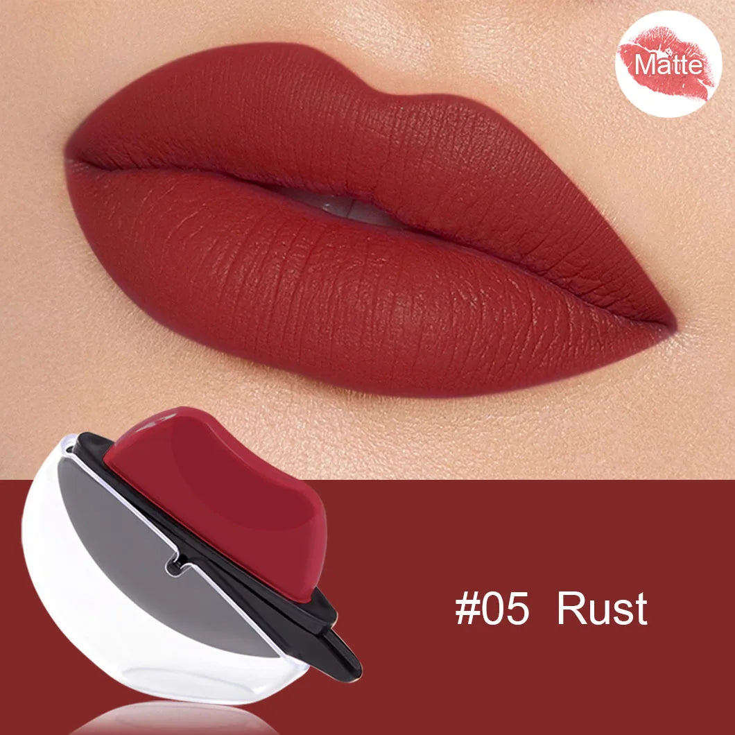 QiBest Velvet Matte Lipstick – Waterproof Long-Lasting Lip Color