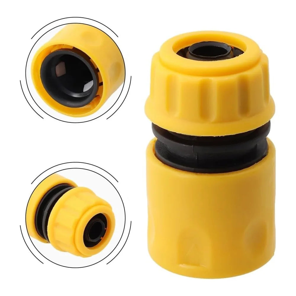 10PCS Garden 1/2 inch 16mm Connectors Extend Repair Fitting Watering Tool Gardening Tap Water Pipe Quick Connect Adapter Hose Peaceful Pleasures Health and Wellness