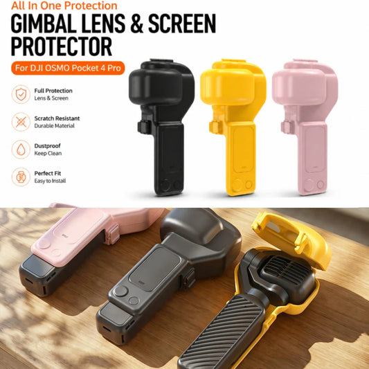 DJI Osmo Pocket 4 Pro All-in-One Protective Cover & Lens Cap Camera Protective Cover Oasis Select
